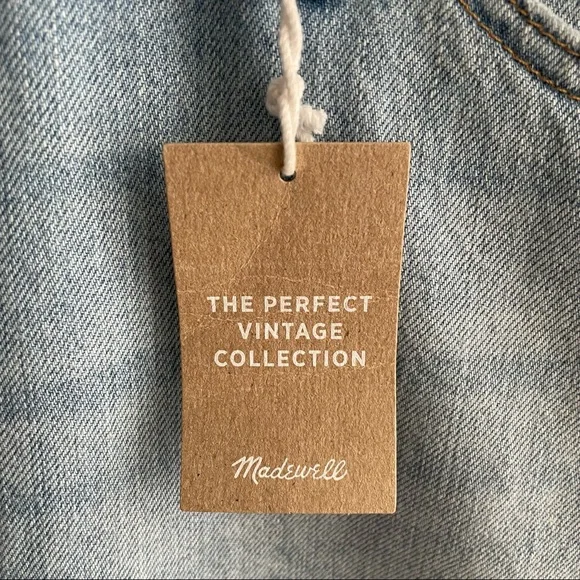 Madewell The Perfect Vintage Jean in Ellicott Wash Plus Size 37 / US 24 - Picture 8 of 13